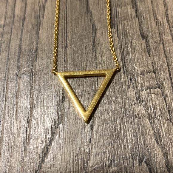 Gold & Pavé Stones Necklace - Picture 3 of 4